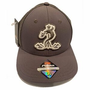 Charcoal Mesh Snapback hat