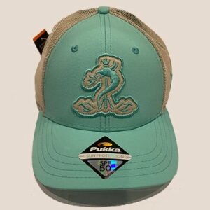 Seafoam Mesh Snapback hat
